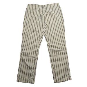 Lioness Les Deux Capri in Cream Stripe